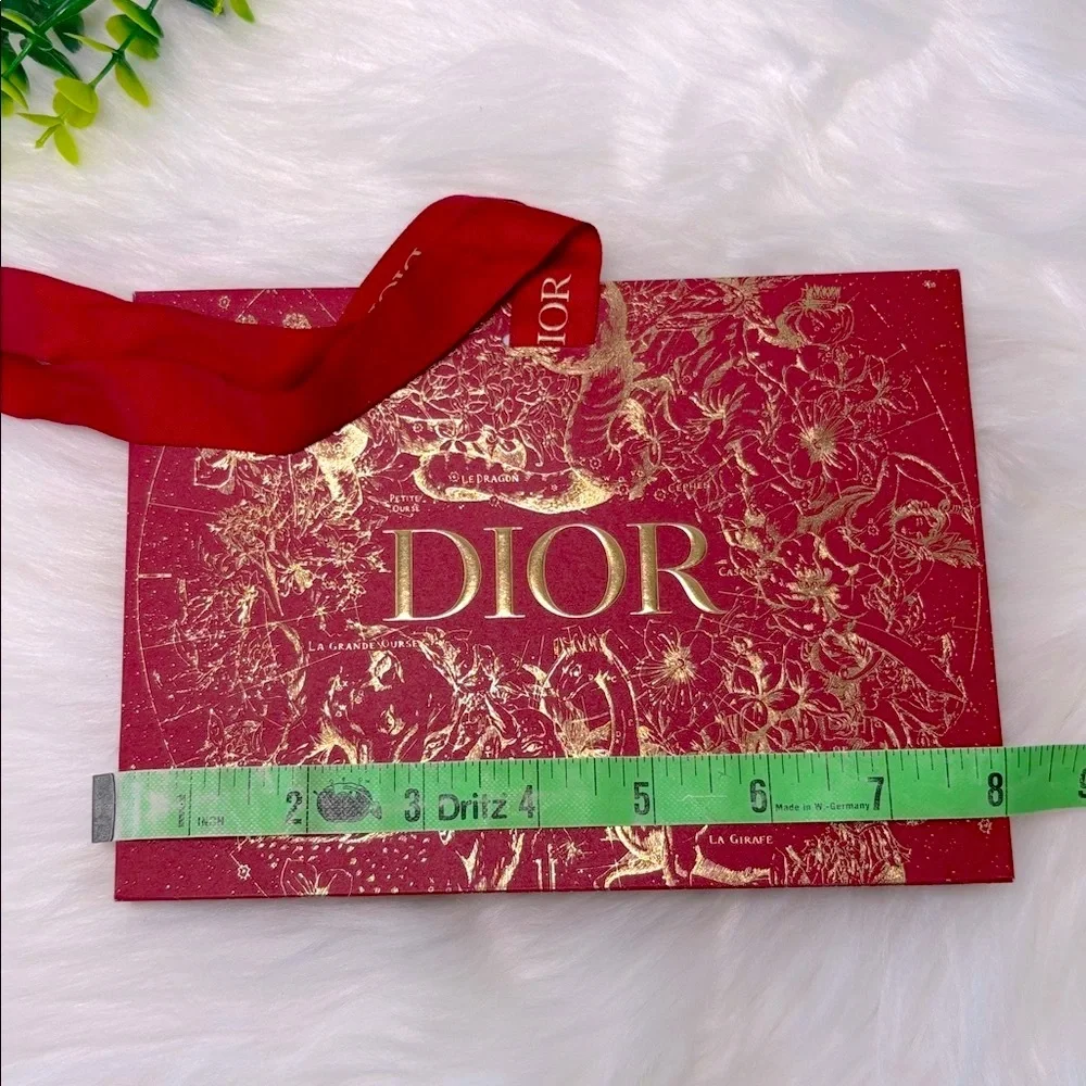 Dior Lunar New Year Holiday Gift Bag With Ribbon